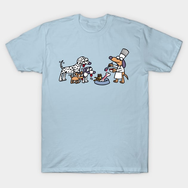 Chef Dog T-Shirt by byTxemaSanz